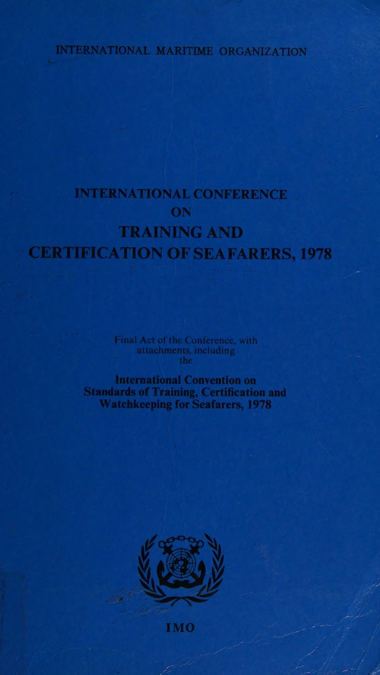 International Conference on Training and Certification of Seafarers, 1978
